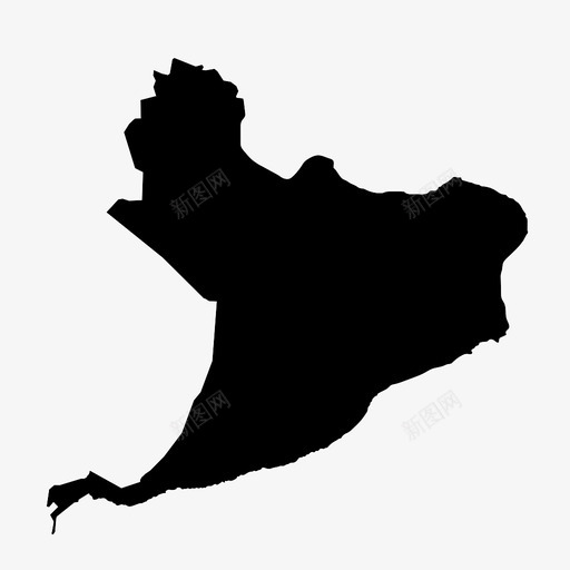 圣多明各边界城市图标svg_新图网 https://ixintu.com 圣多明各 地图 城市 多米尼加共和国 边界