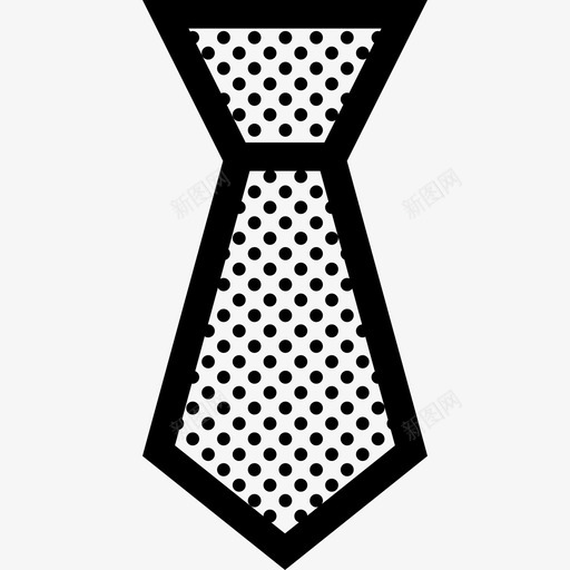 领带衣服正式的图标svg_新图网 https://ixintu.com 杂点 正式的 衣服 领带