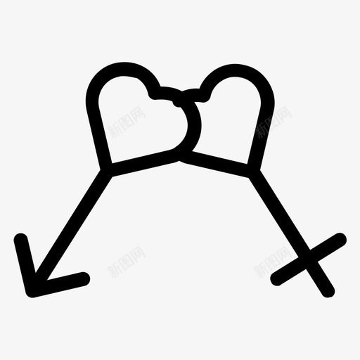 性别女性生殖图标svg_新图网 https://ixintu.com 女性 婚礼 性 性别 情人节 生殖