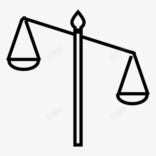 公正公平诚实图标svg_新图网 https://ixintu.com 公平 公正 公正尺度 尺度 法律 诚实