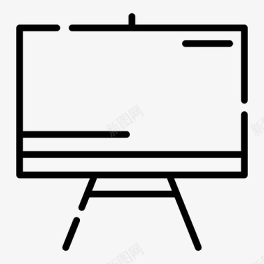 白板黑板教育图标图标