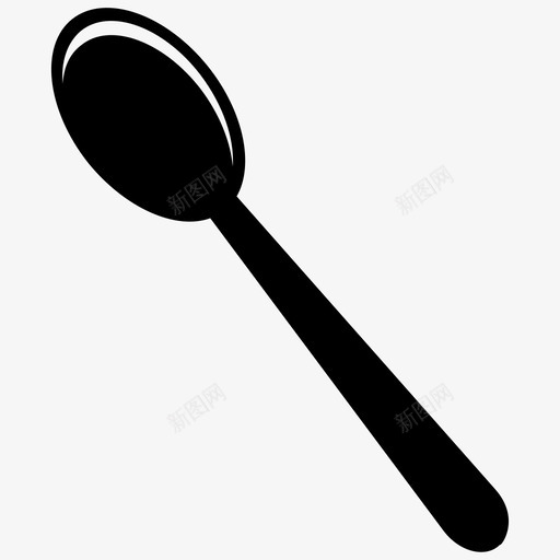 勺子厨师食物图标svg_新图网 https://ixintu.com 勺子 厨师 食物 餐具