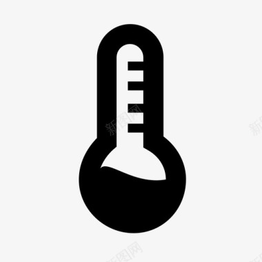 温度计冷仪表板图标图标