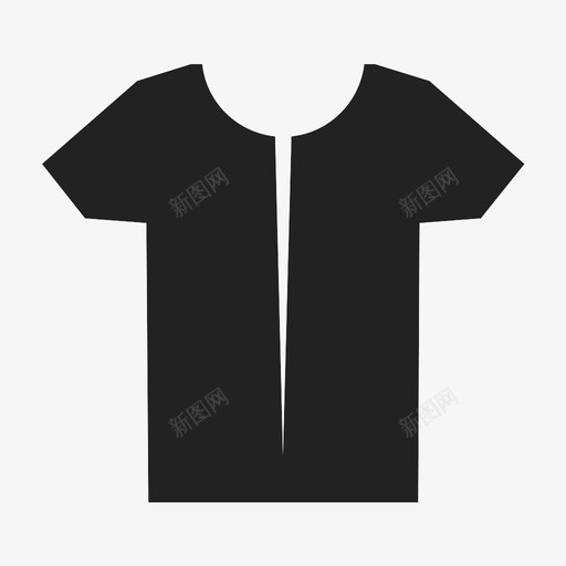 衬衫衣服洗衣房图标svg_新图网 https://ixintu.com T恤 洗衣房 衣服 衬衫