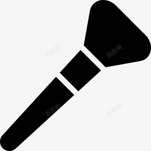 化妆刷漂亮图标svg_新图网 https://ixintu.com 化妆刷 漂亮