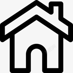 住宅抵押贷款房屋抵押贷款房地产图标高清图片