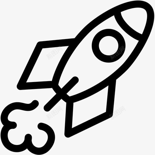 火箭能源项目发射图标svg_新图网 https://ixintu.com 创业 太空 火箭 能源 营销概要 项目发射