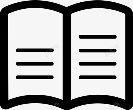 书籍文档公文包图标图标