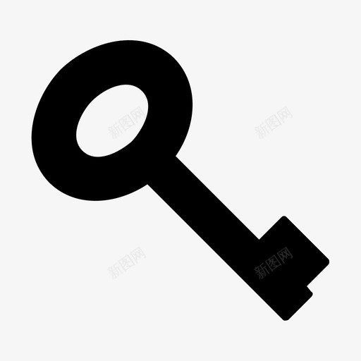 钥匙通道锁图标svg_新图网 https://ixintu.com 安全 开锁 通道 钥匙 锁