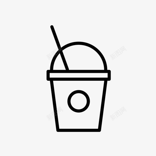 冰咖啡冰美式咖啡冰饮料图标svg_新图网 https://ixintu.com 冰咖啡 冰美式咖啡 冰饮料 咖啡店