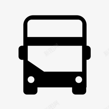 伦敦巴士长途汽车双层巴士图标图标