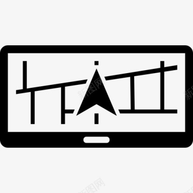 GPS设备技术设备和小工具图标图标