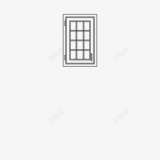 壁橱建筑橱柜图标svg_新图网 https://ixintu.com 壁橱 建筑 橱柜 门
