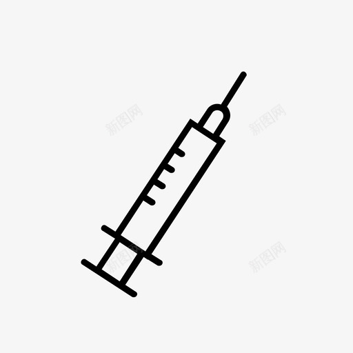 注射检查流感图标svg_新图网 https://ixintu.com 医疗图标医院医生 检查 注射 注射器 流感 病人 针头