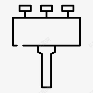 广告牌广告品牌图标图标