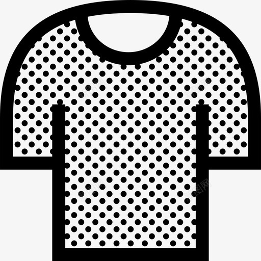 T恤衣服运动图标svg_新图网 https://ixintu.com T恤 夏季 杂项圆点 衣服 运动