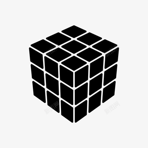 立方体rubiks立方体立方体抽象图标svg_新图网 https://ixintu.com rubiks立方体 立方体 立方体抽象