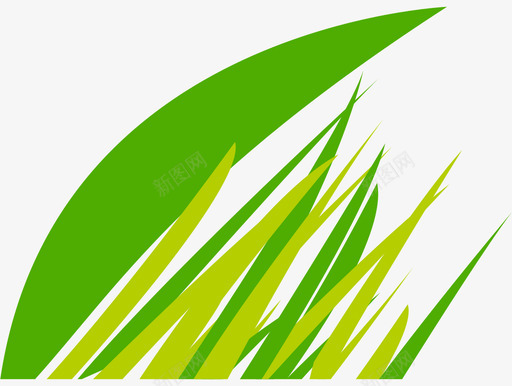 grasssvg_新图网 https://ixintu.com grass 草 填充 扁平 精美 绿色