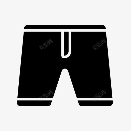 短裤海滩沙滩短裤图标svg_新图网 https://ixintu.com vel短裤 内衣 旅行 沙滩短裤 海滩 短裤 衣服