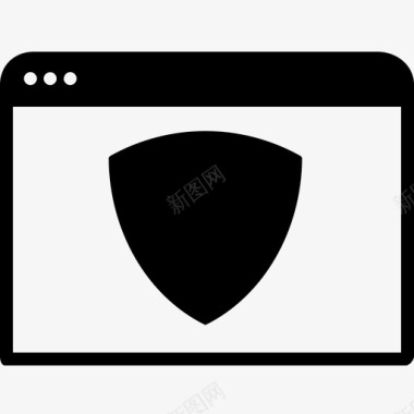 浏览器安全屏蔽网站图标图标