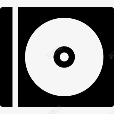 cd磁带盒光盘图标图标