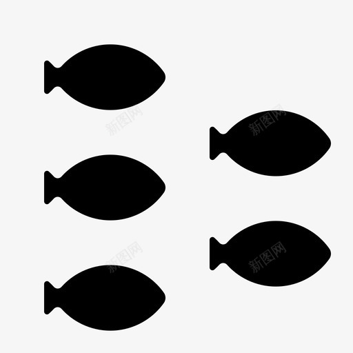 鱼动物航海图标svg_新图网 https://ixintu.com 动物 动物圆 航海 鱼