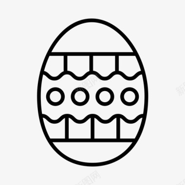 复活节彩蛋寻找复活节彩蛋节日图标图标