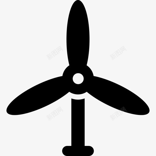 现代风车技术生态图标svg_新图网 https://ixintu.com 技术 现代风车 生态