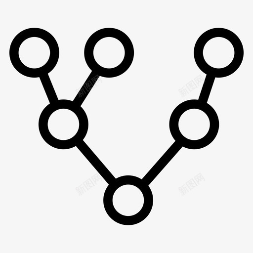 树状网络拓扑连接局域网图标svg_新图网 https://ixintu.com 局域网 技术要素 树状网络拓扑 网络拓扑 连接