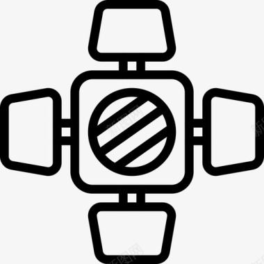 灯光电影电影3大纲图标图标