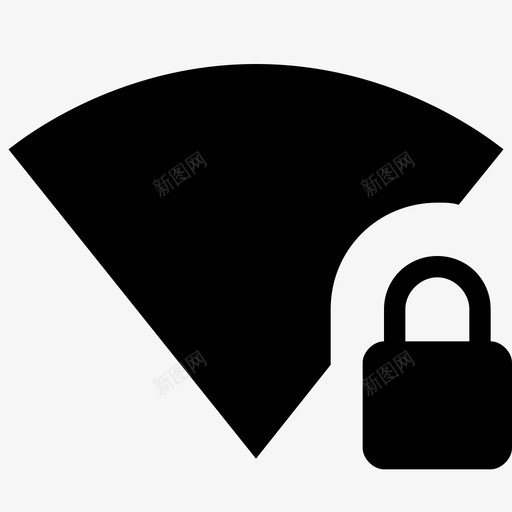 ic_signal_wifi_4_bar_lock_24pxsvg_新图网 https://ixintu.com ic_signal_wifi_4_bar_lock_24px