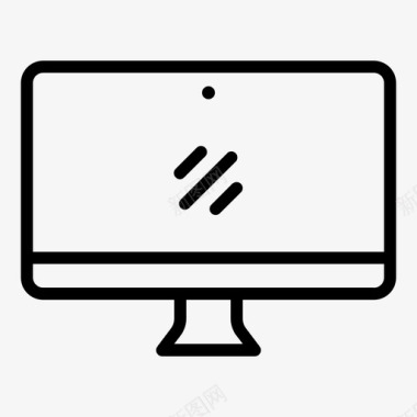 桌面imac显示器图标图标