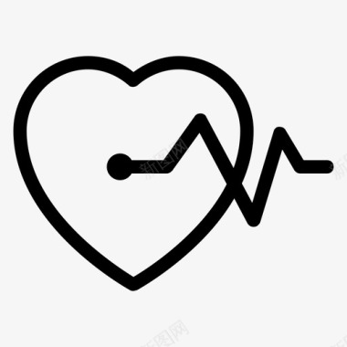 心脏病学活体心脏图标图标