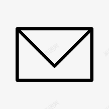 信件发展信封图标图标