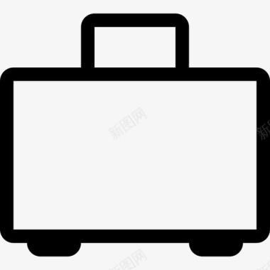 手提箱公文包文书图标图标