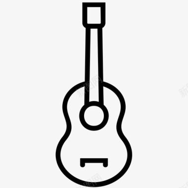 吉他原声音乐家图标图标