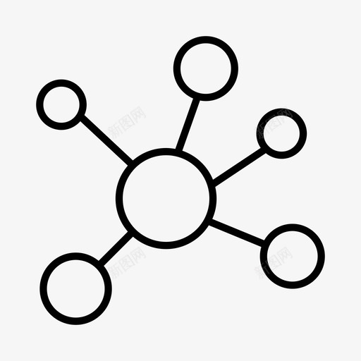 分子原子键原子图标svg_新图网 https://ixintu.com 分子 原子 原子键 学校 电子 科学