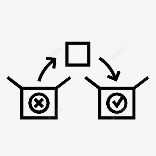 换货退货交货图标svg_新图网 https://ixintu.com 交货 换货 退货