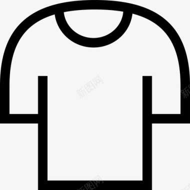 T恤衣服运动图标图标