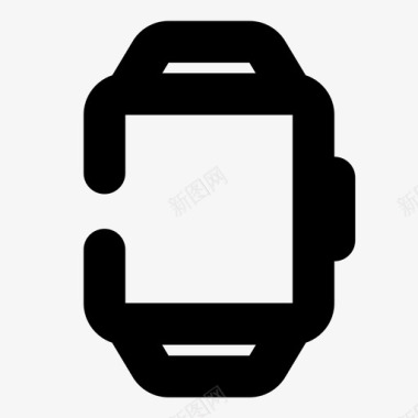 applewatch设备数字手表图标图标