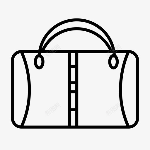 包席琳时尚图标svg_新图网 https://ixintu.com 包 女式时装 席琳 手提包 时尚 钱包