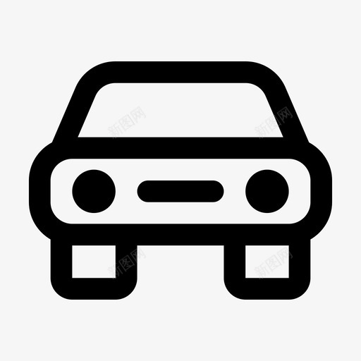 汽车驾驶发动机图标svg_新图网 https://ixintu.com 发动机 汽车 车辆 运输 飞天图标汽车黑线 驾驶