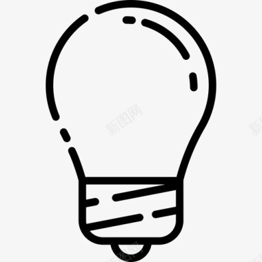 电灯泡技术局图标图标