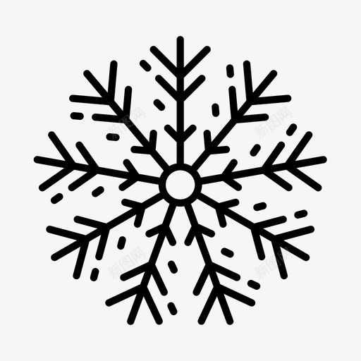 雪花奥地利加拿大图标svg_新图网 https://ixintu.com 冬季 冰晶 加拿大 奥地利 瑞士 阿尔卑斯山 雪花
