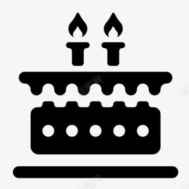 生日蛋糕甜点食物图标图标