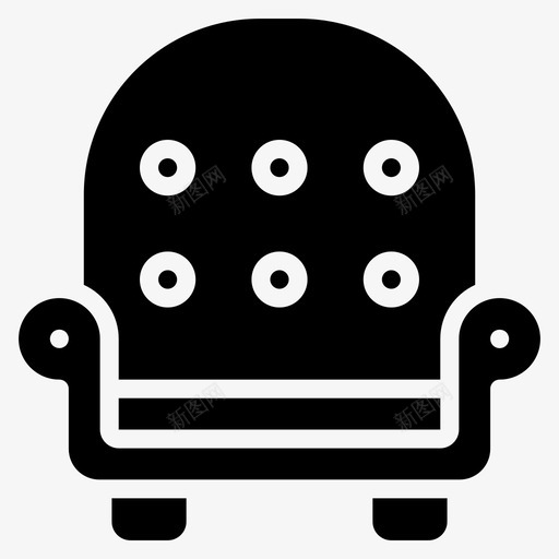 扶手椅电影电影3固体图标svg_新图网 https://ixintu.com 扶手椅 电影 电影3固体