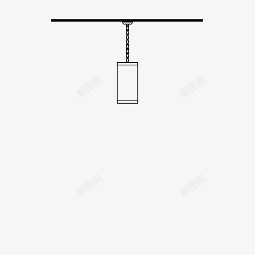 灯具建筑天花板图标svg_新图网 https://ixintu.com 墙壁 天花板 建筑 灯具 照明