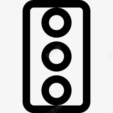 交通灯光规定图标图标