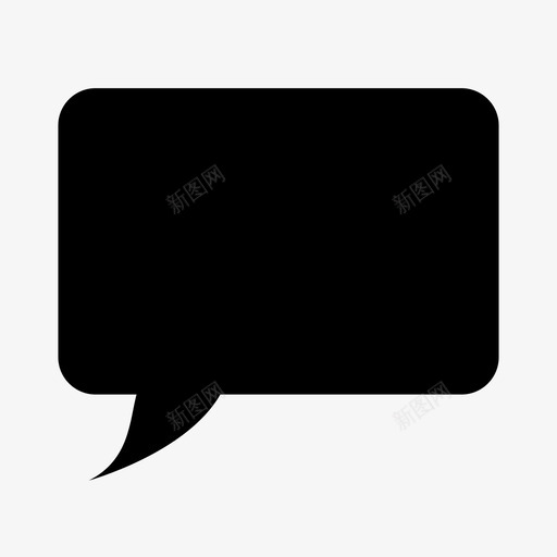 言语泡沫聊天交谈图标svg_新图网 https://ixintu.com 交谈 聊天 言语泡沫 说