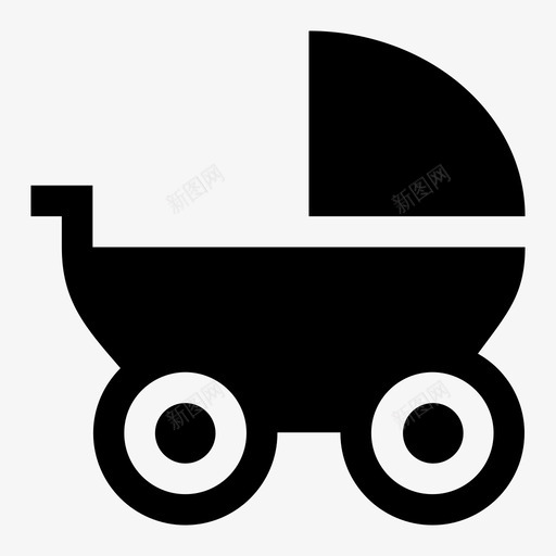 婴儿车婴儿运输车用户界面图标svg_新图网 https://ixintu.com 婴儿车 婴儿运输车 用户界面